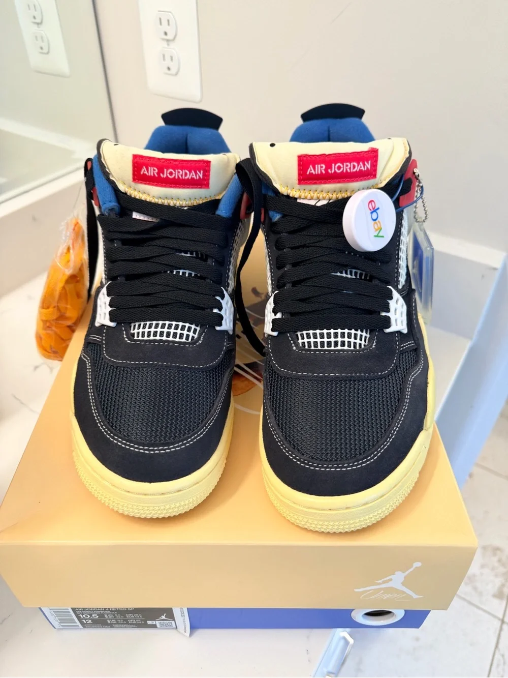 Jordan 4 Union LA off noir size 10.5 NIB